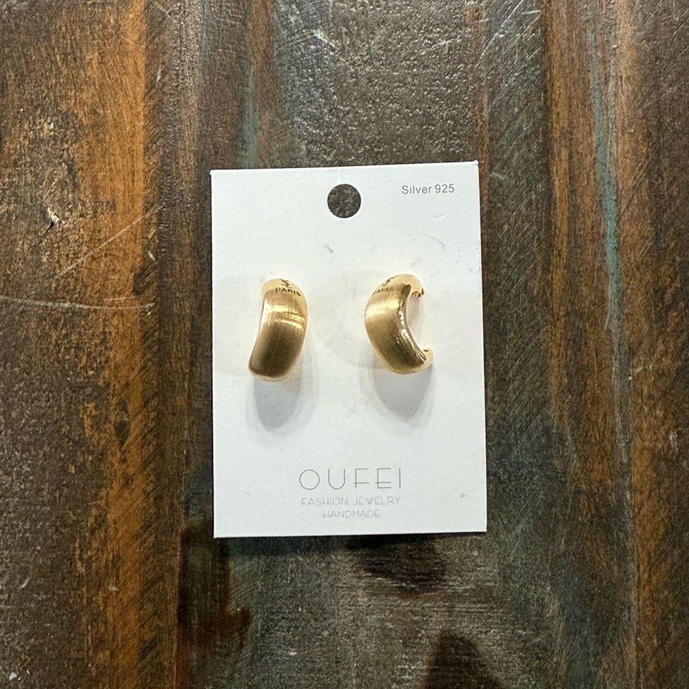 Ⓜ️OUFEI Gold Chunky Hoops‎